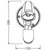 VACCUS Polycarbonate Spotlight with Sensor Black